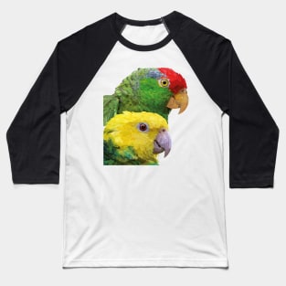 Equal-headed Amazon and Tamaulipeca Amazon Baseball T-Shirt